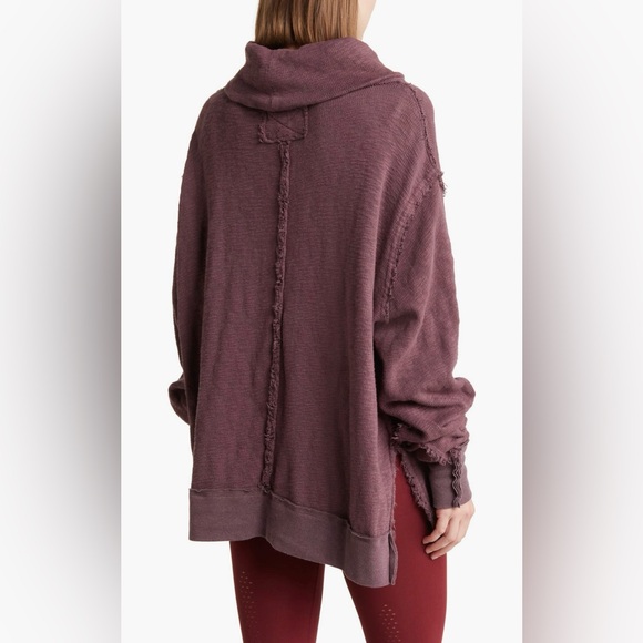 Free People Timmy Boxy Turtleneck Sweater - Picture 3 of 9